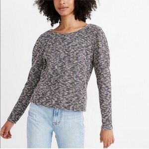Madewell Multicolored Knit Top Sweater Al025 Size‎ XL